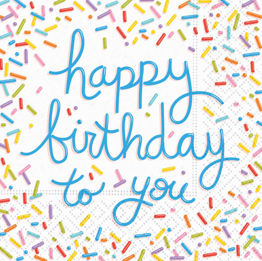 Cocktail Napkins | Birthday Sprinkles
