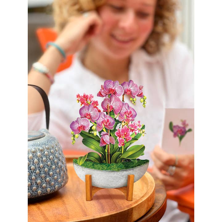 Mini Pop-Up Greeting Cards | Orchid Oasis