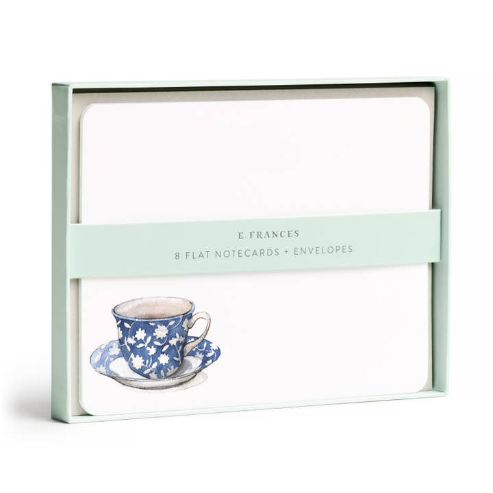 Boxed Flat Notecards | Spot of Tea