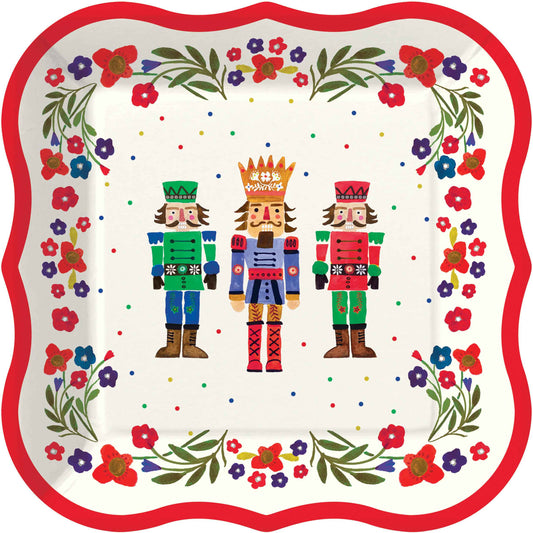 Dessert Plates | Festive Nutcracker