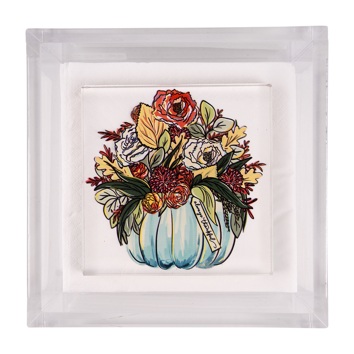 Always Thankful Pumpkin | Napkin Weight