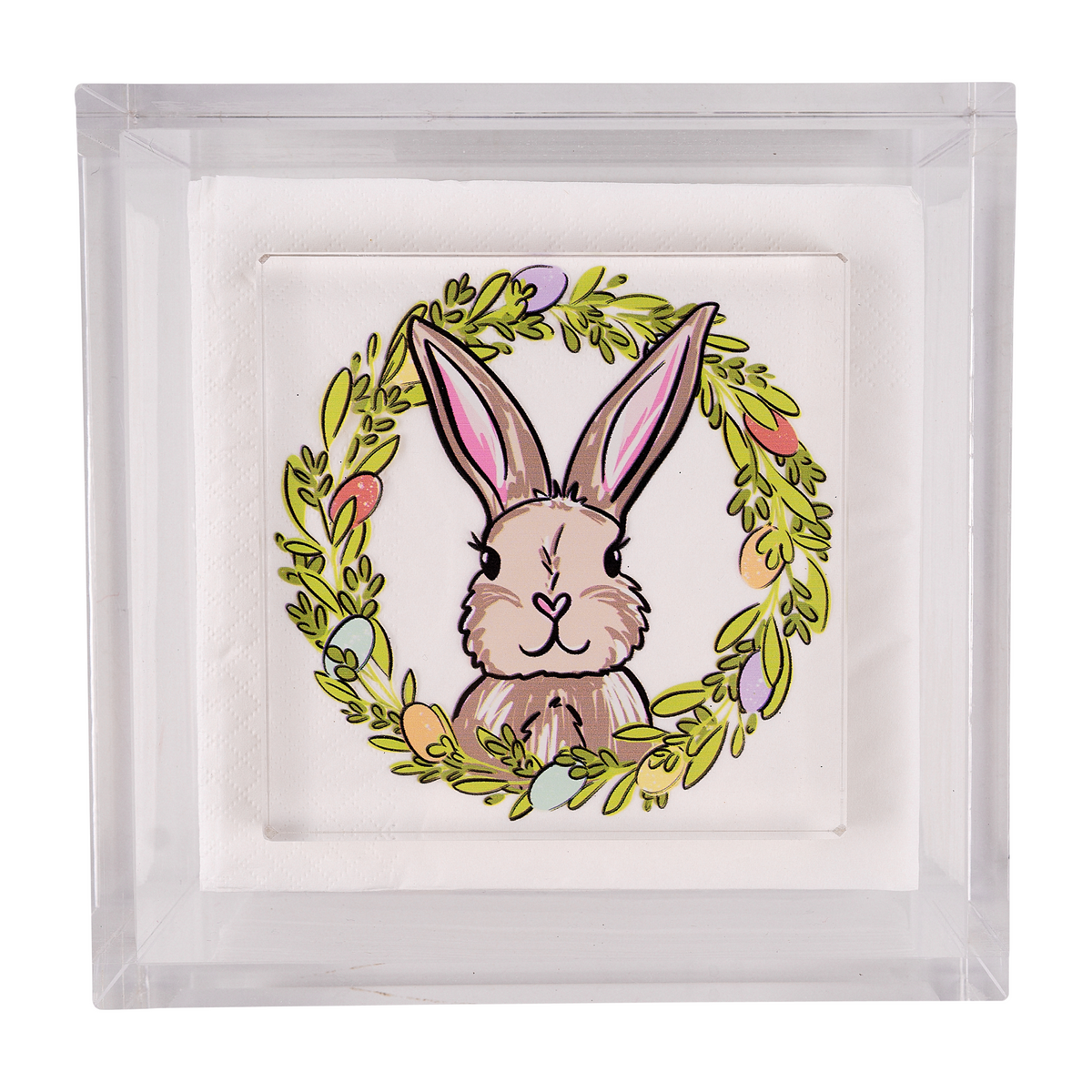 Bunny Egg Wreath | Napkin Weight