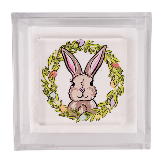 Bunny Egg Wreath | Napkin Weight