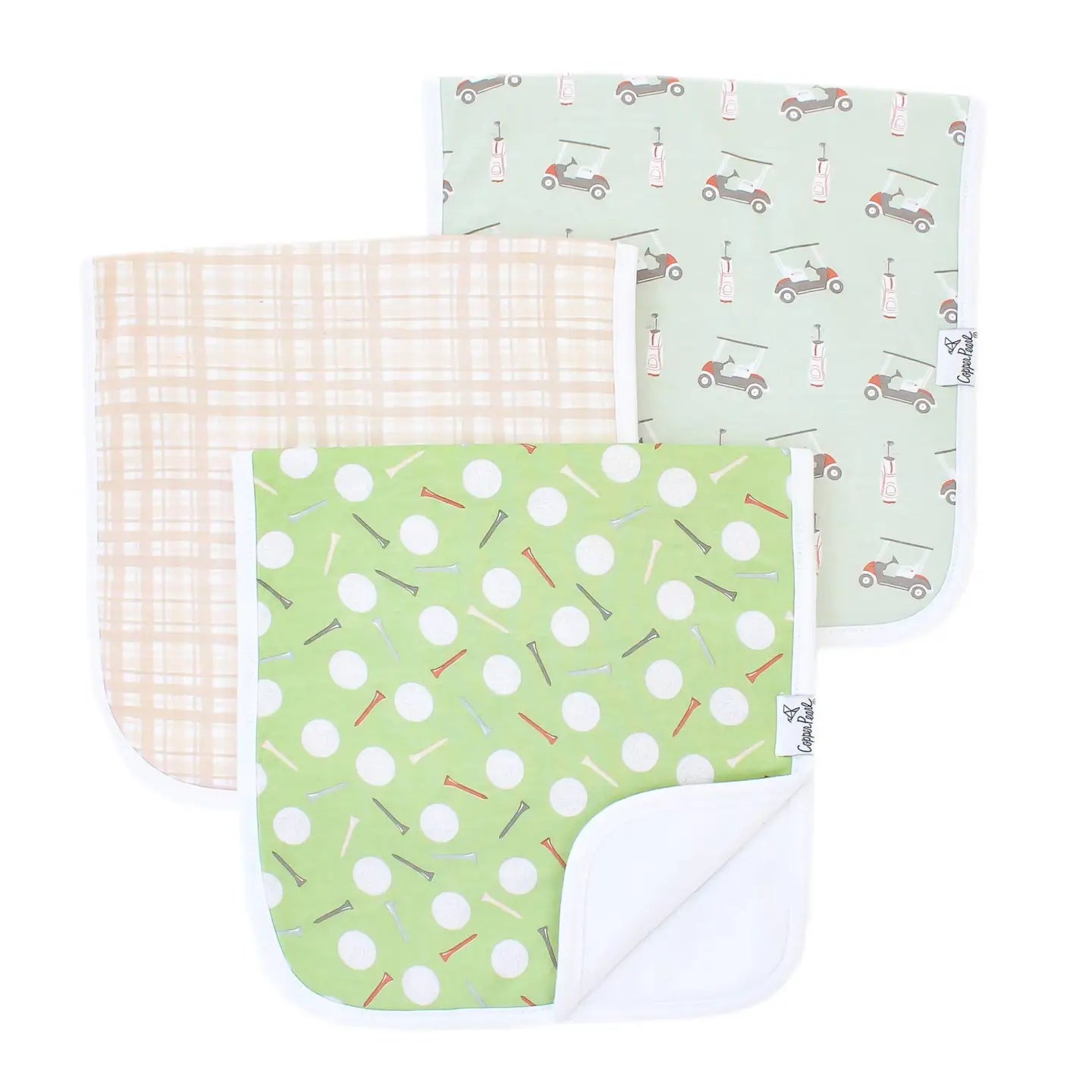 Burp Cloth Set | Bogey