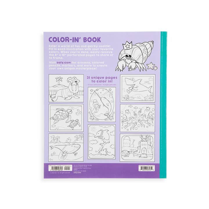 Color-in' Book | Outrageous Ocean