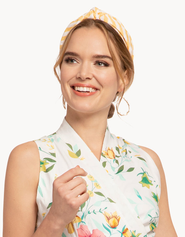 Spritz Teardrop Earrings Gold