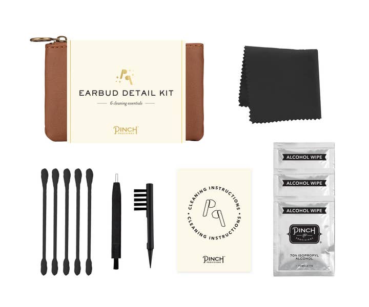 Earbud Detail Kit - Cognac Leather