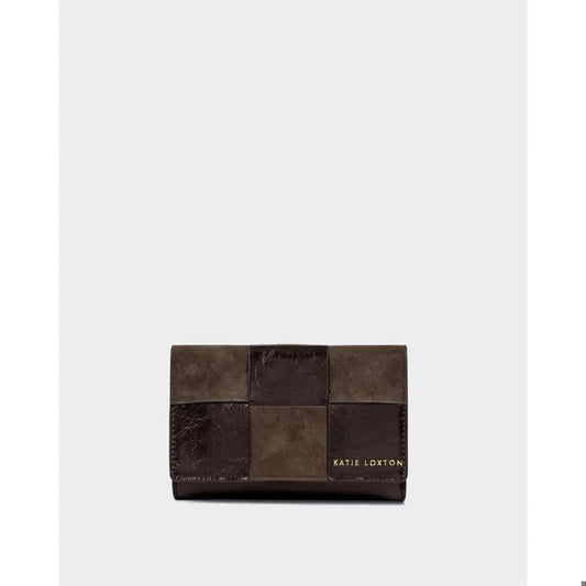 Taya Woven Purse | Bitter Chocolate