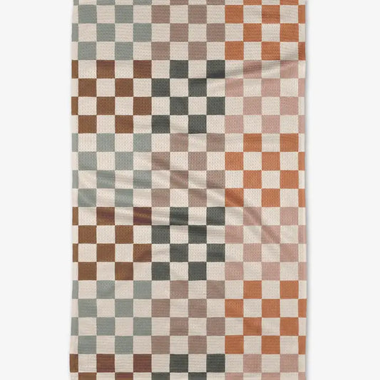Tea Towel | Autumn Checkers