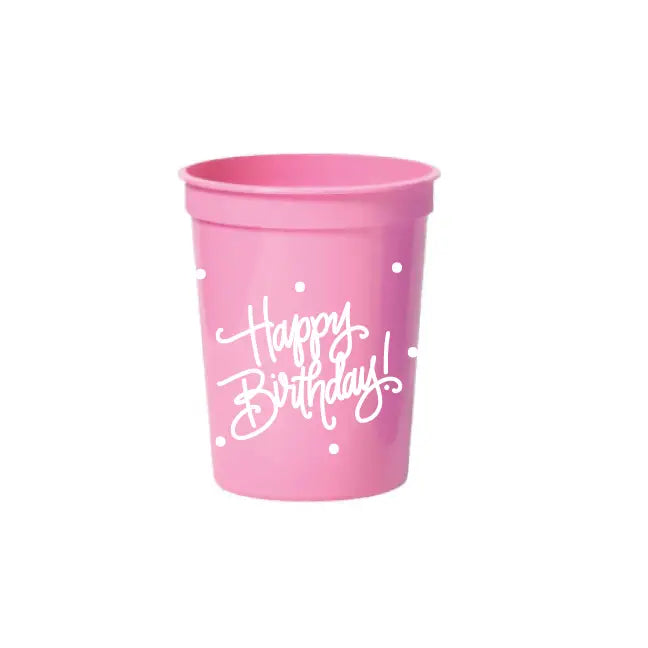 Stadium Cups | Happy Birthday!