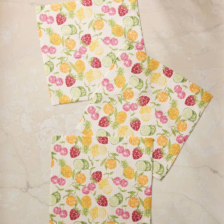 Dishcloth Set | Disco Fruits