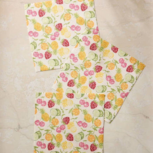 Dishcloth Set | Disco Fruits