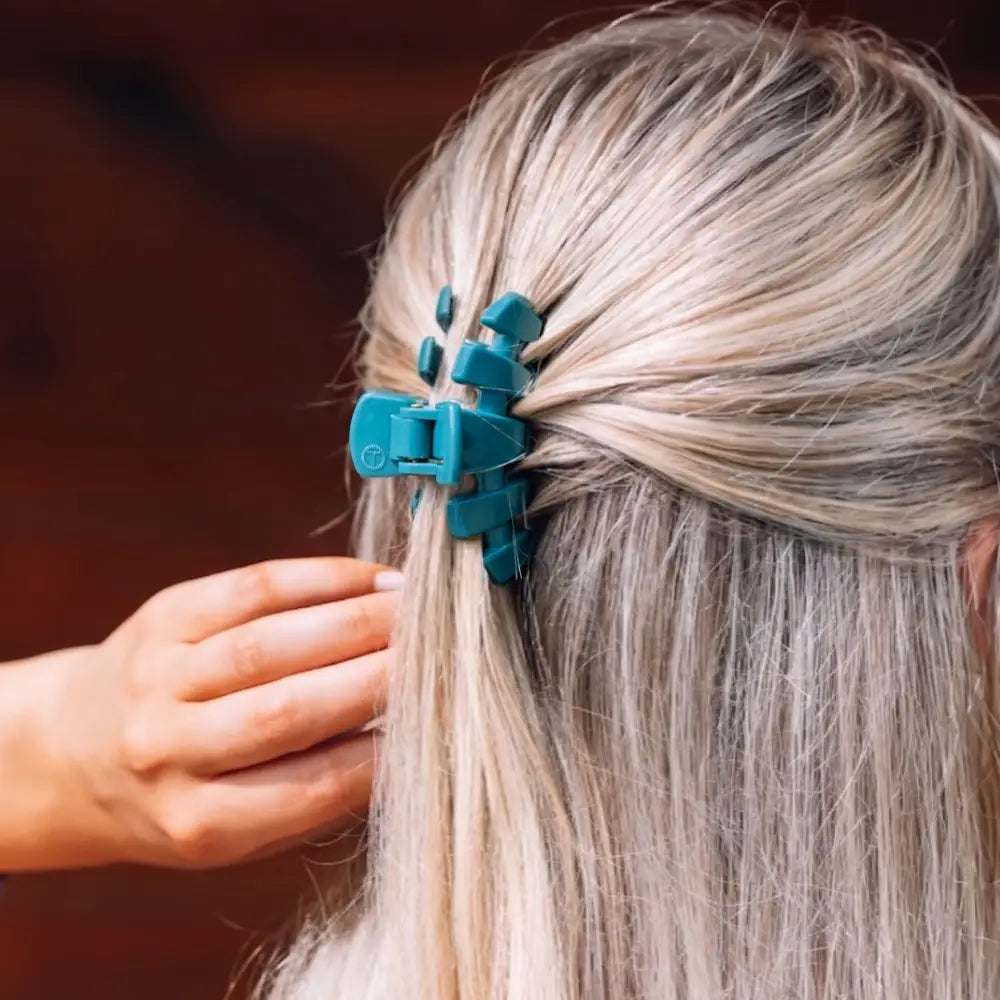 Teleties Claw Hair Clip | Teal with It | Assorted Sizes