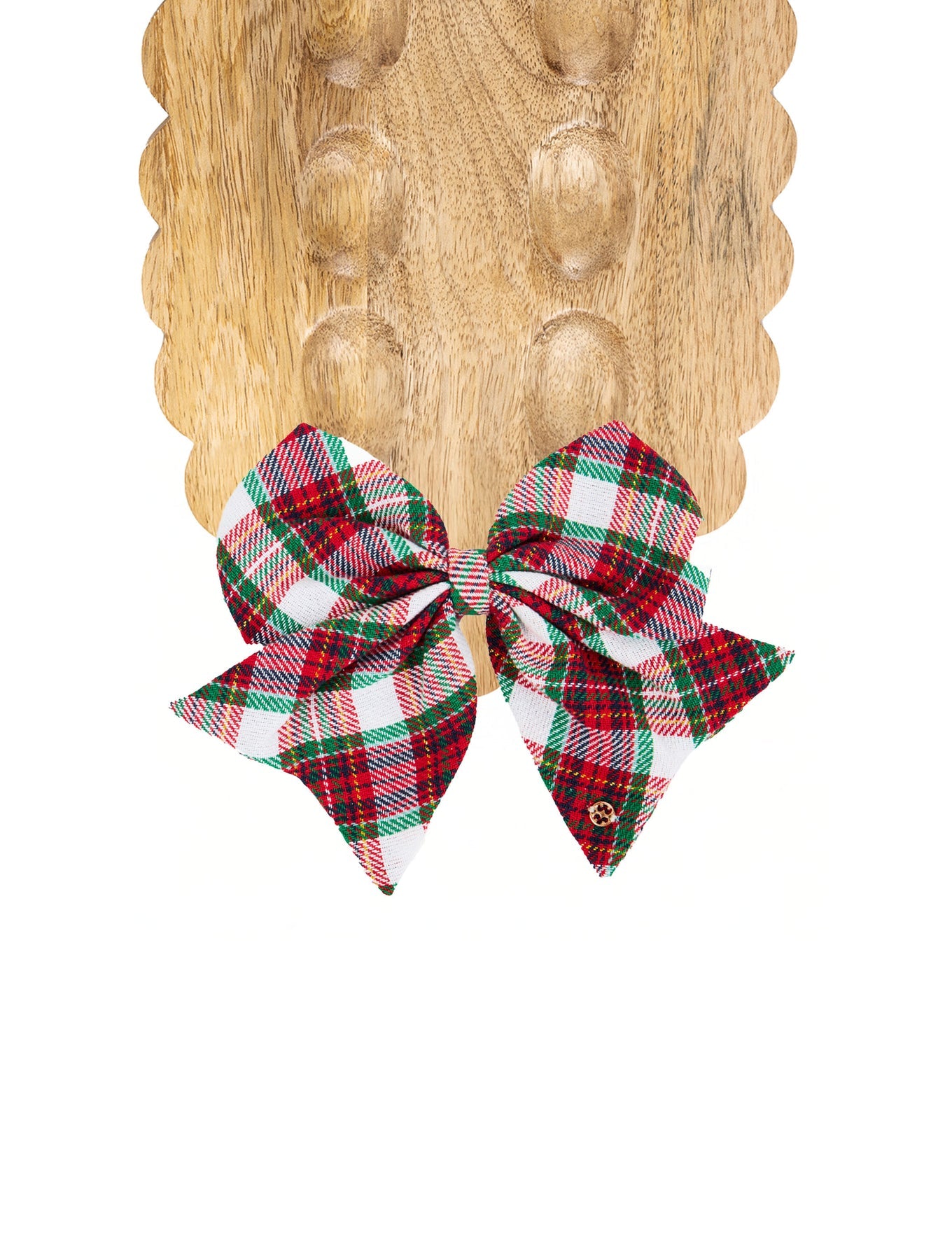 Magnetic Bow | Holiday Plaid