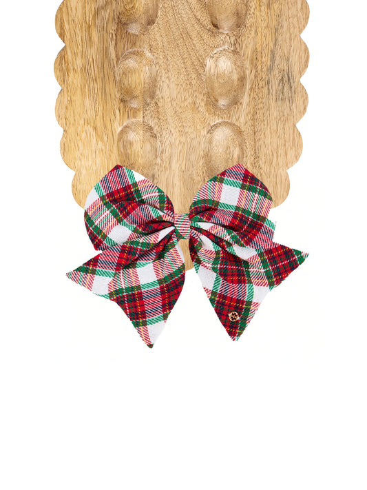 Magnetic Bow | Holiday Plaid