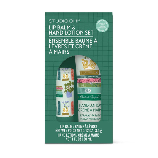 Lip Balm & Hand Lotion Set | Cozy Reads