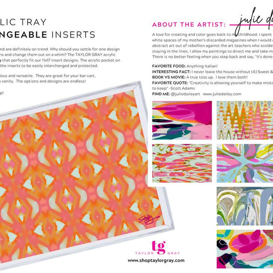 Acrylic Tray Inserts | Julie Dailey Vol 2