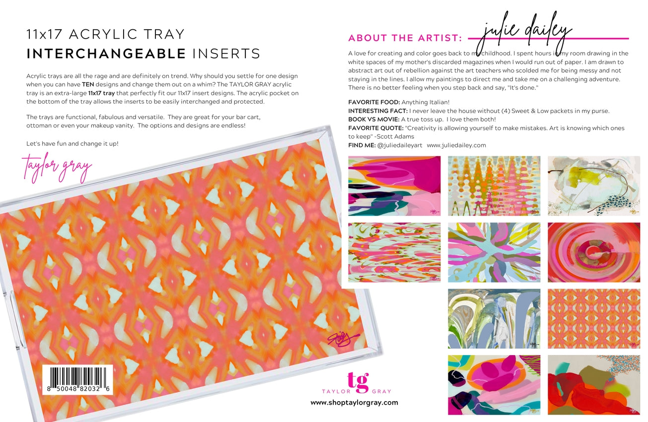 Acrylic Tray Inserts | Julie Dailey Vol 2