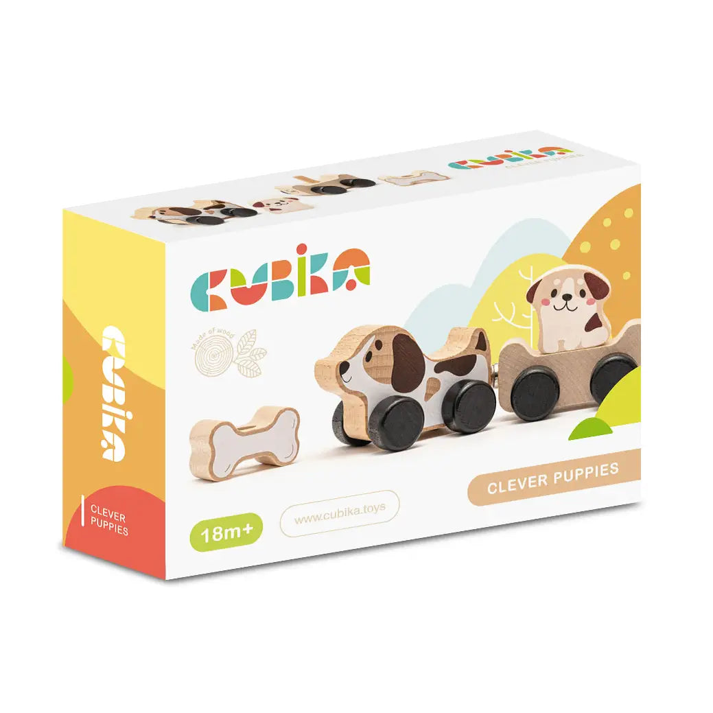 Cubika | Wooden Toy Clever Puppies