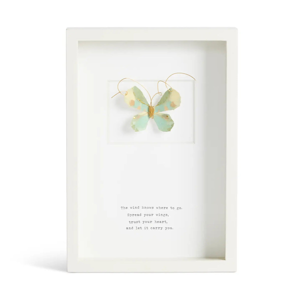 Butterfly Quote Wall Art | Growth