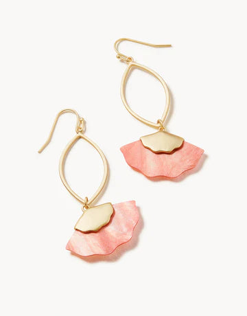 Buttercup Earrings | Pink Mother-of-Pearl