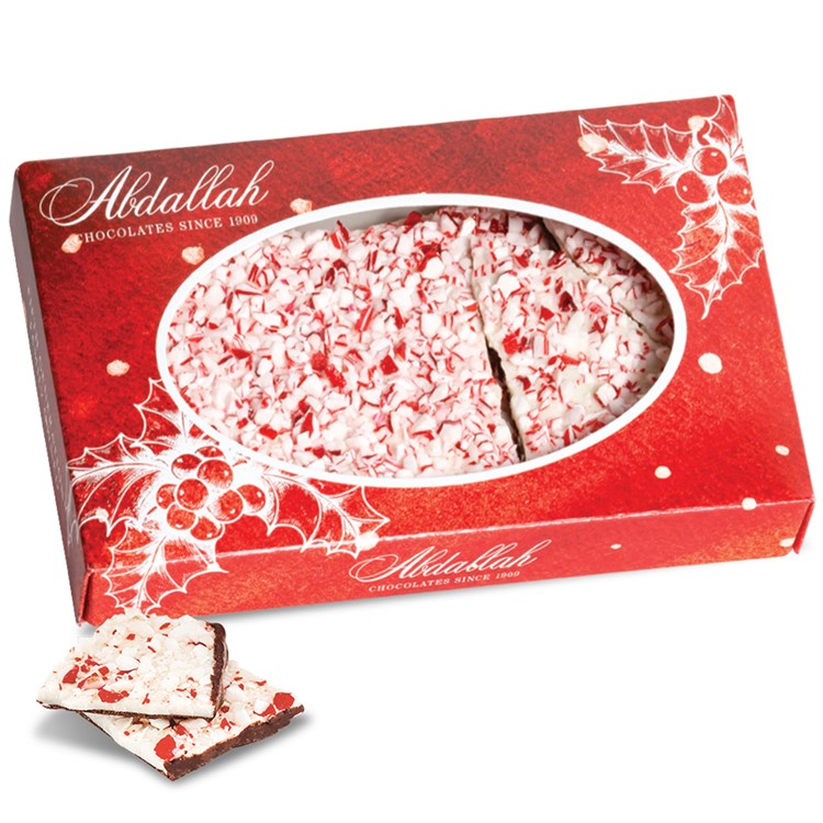 Holiday Box | White Peppermint Bark w/Dark Chocolate Layer