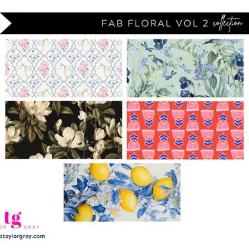 Acrylic Trinket Tray Inserts | Fab Floral Vol 2
