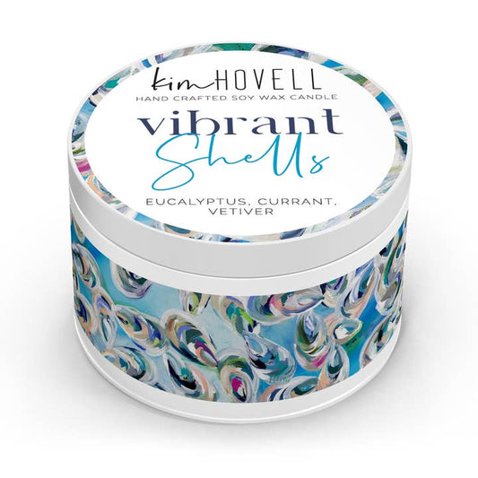 Vibrant Shells Mini Candle | Kim Hovell Collection