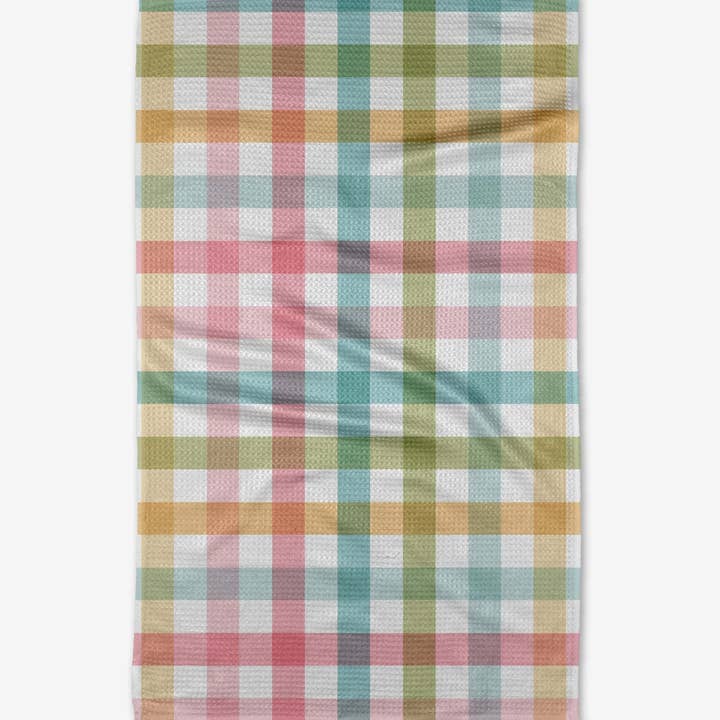 Tea Towel - Easter Parade Plaid