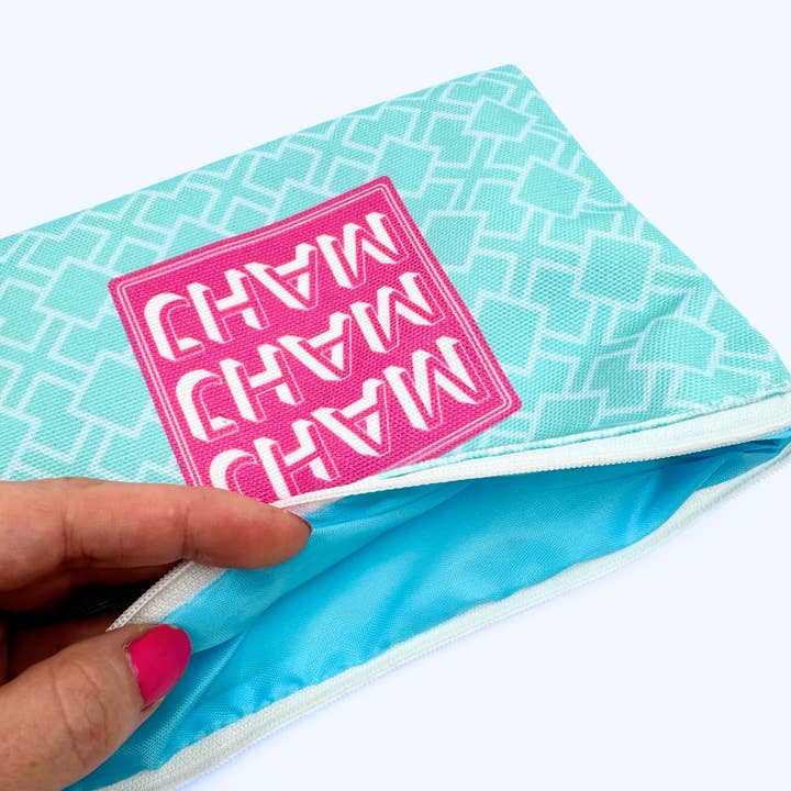 Mahjong Card & Accessory Bag | Teal