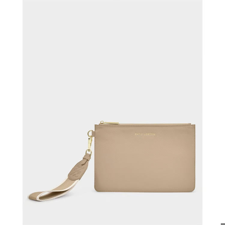 Lottie Wristlet | Light Taupe