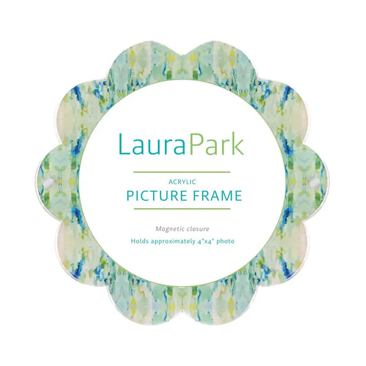 Acrylic Round Picture Frame | Wintergreen
