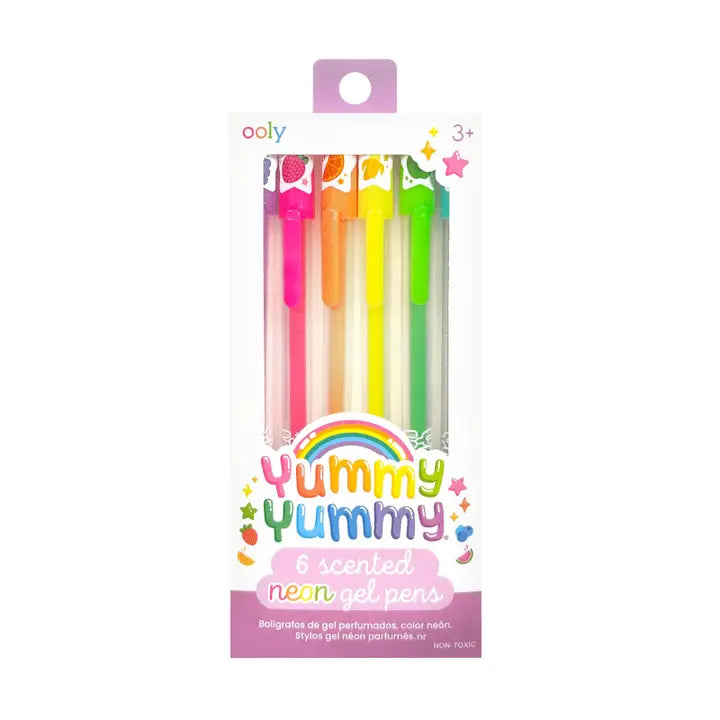 Scented Gel Pens | Yummy Yummy | Neon