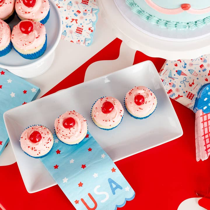 Dinner Napkins | USA Stars