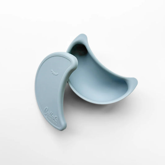 On Cloud 9 Moon Suction Bowl | Powder Blue