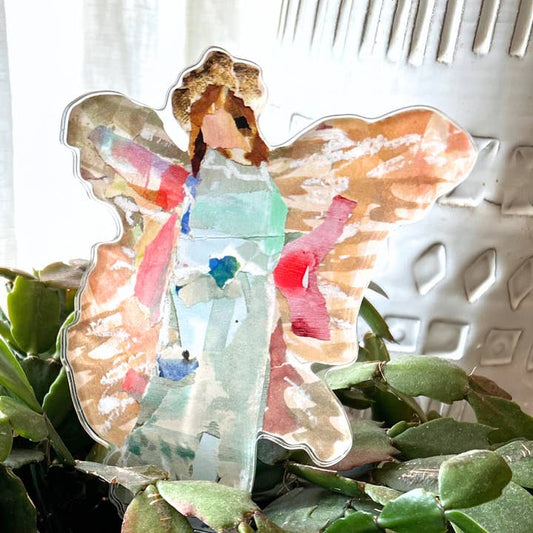 Acrylic Plant Stick | Angel