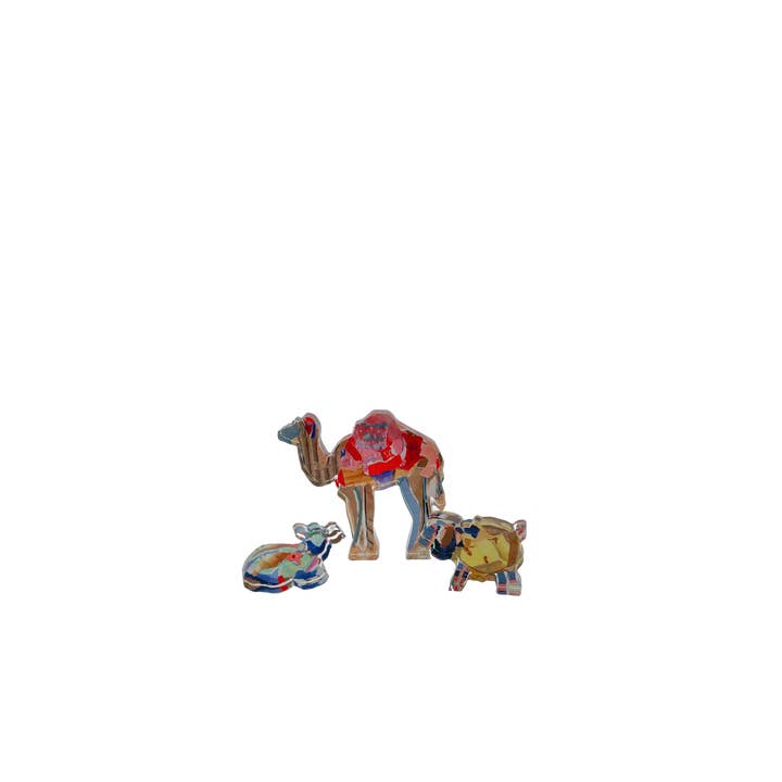 Acrylic Nativity Animals | Small