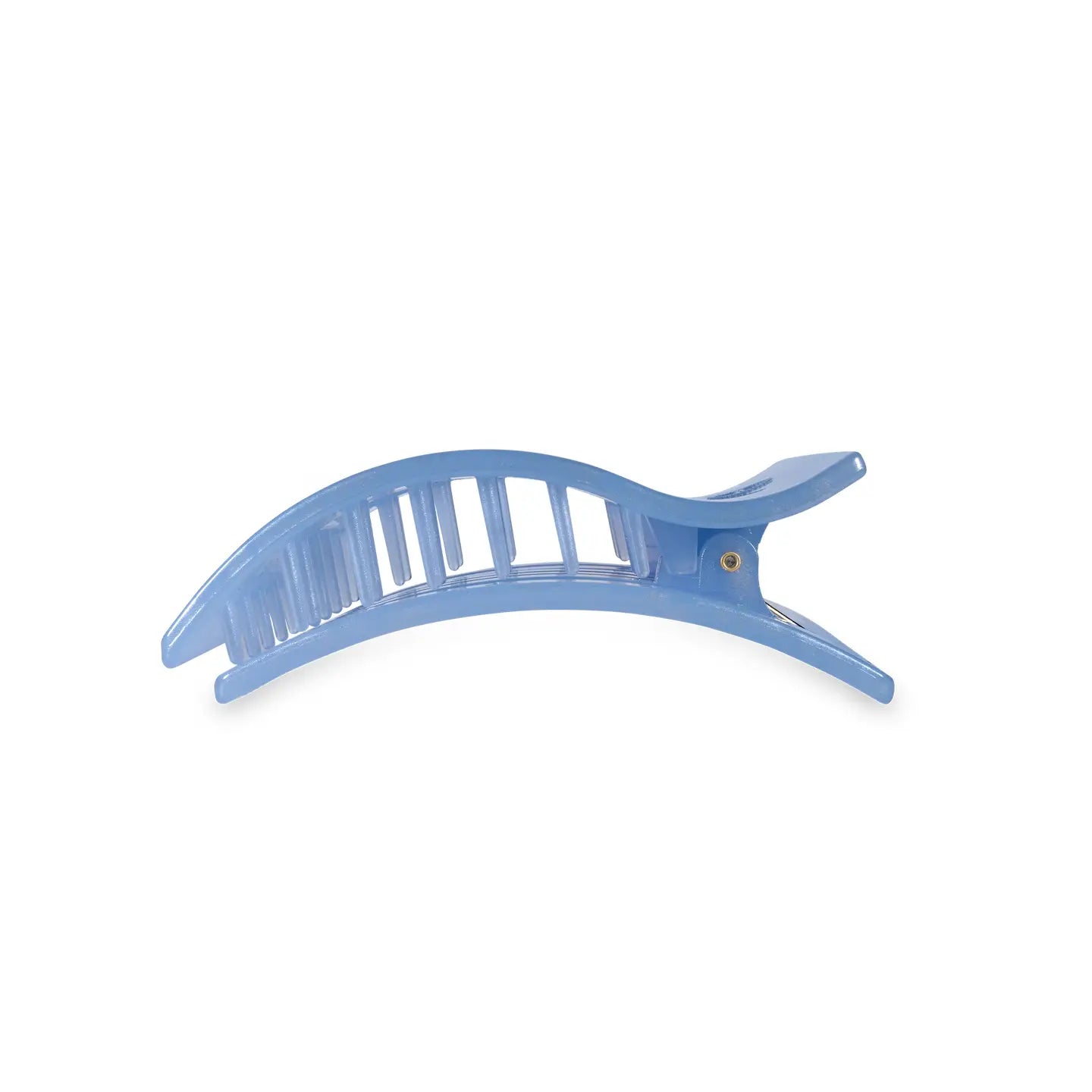 Teleties Flat Rectangle Hair Clip | Blue Lagoon | Assorted Sizes
