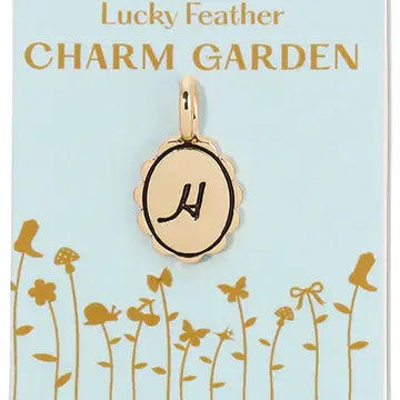 Charm Garden | Scalloped Initial | Assorted Letters