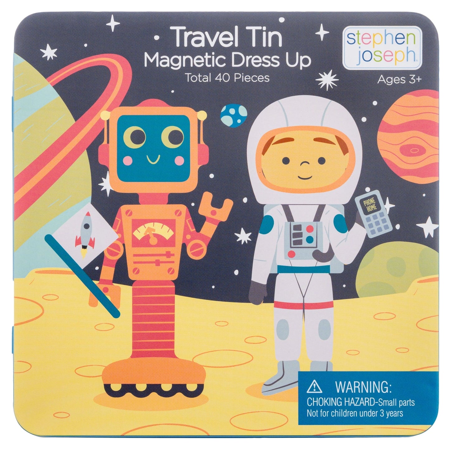 Travel Tin Magnetic Dress Up | Space