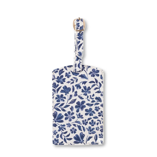 Luggage Tag | Porcelain Floral