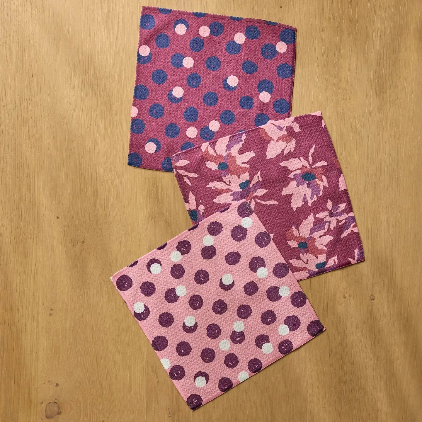Dishcloth Set | Mulberry Bloom Dot