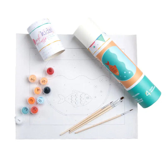 Paint by Numbers Kit | Gertie Goldfish