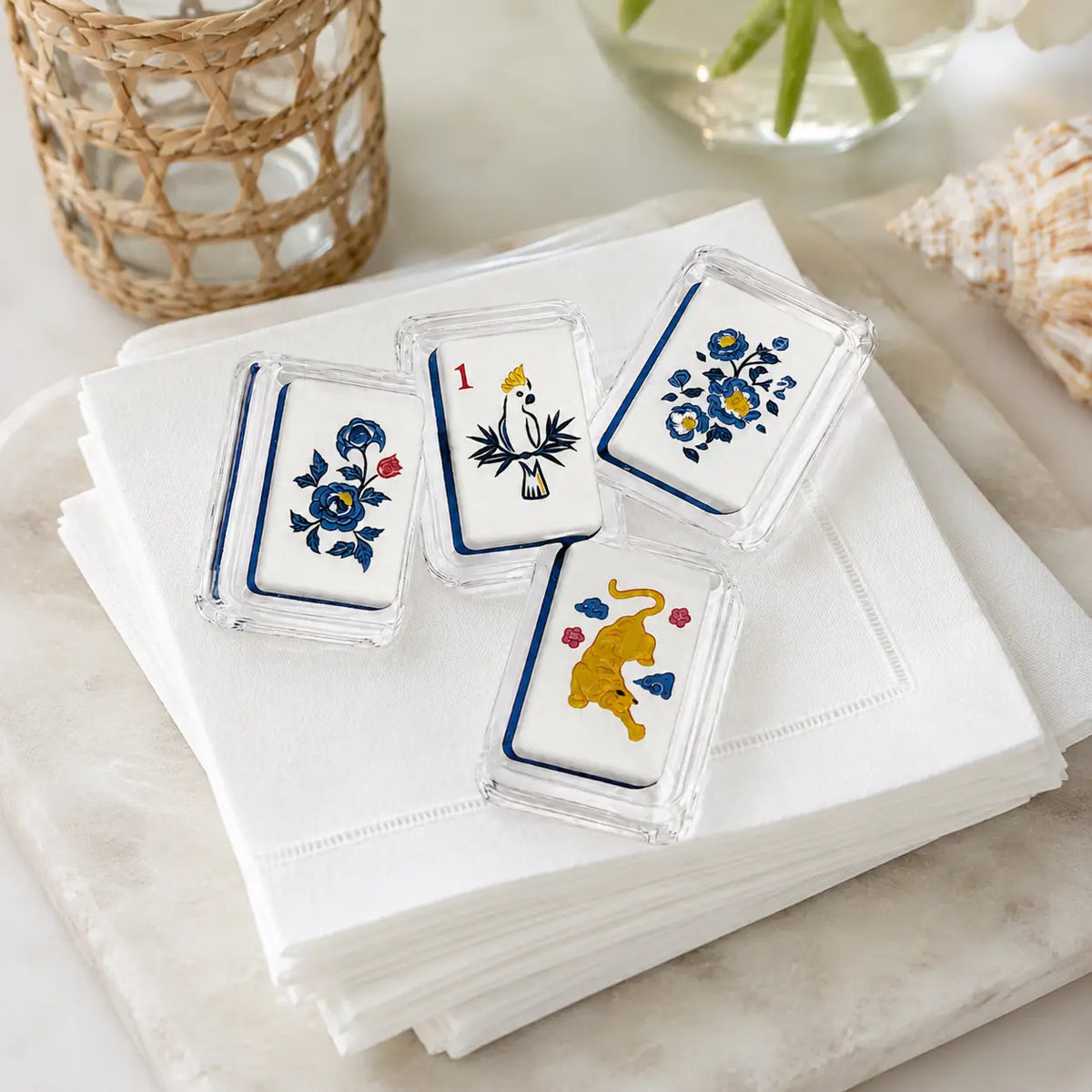 Acrylic Napkin Weight | Mahjong 2