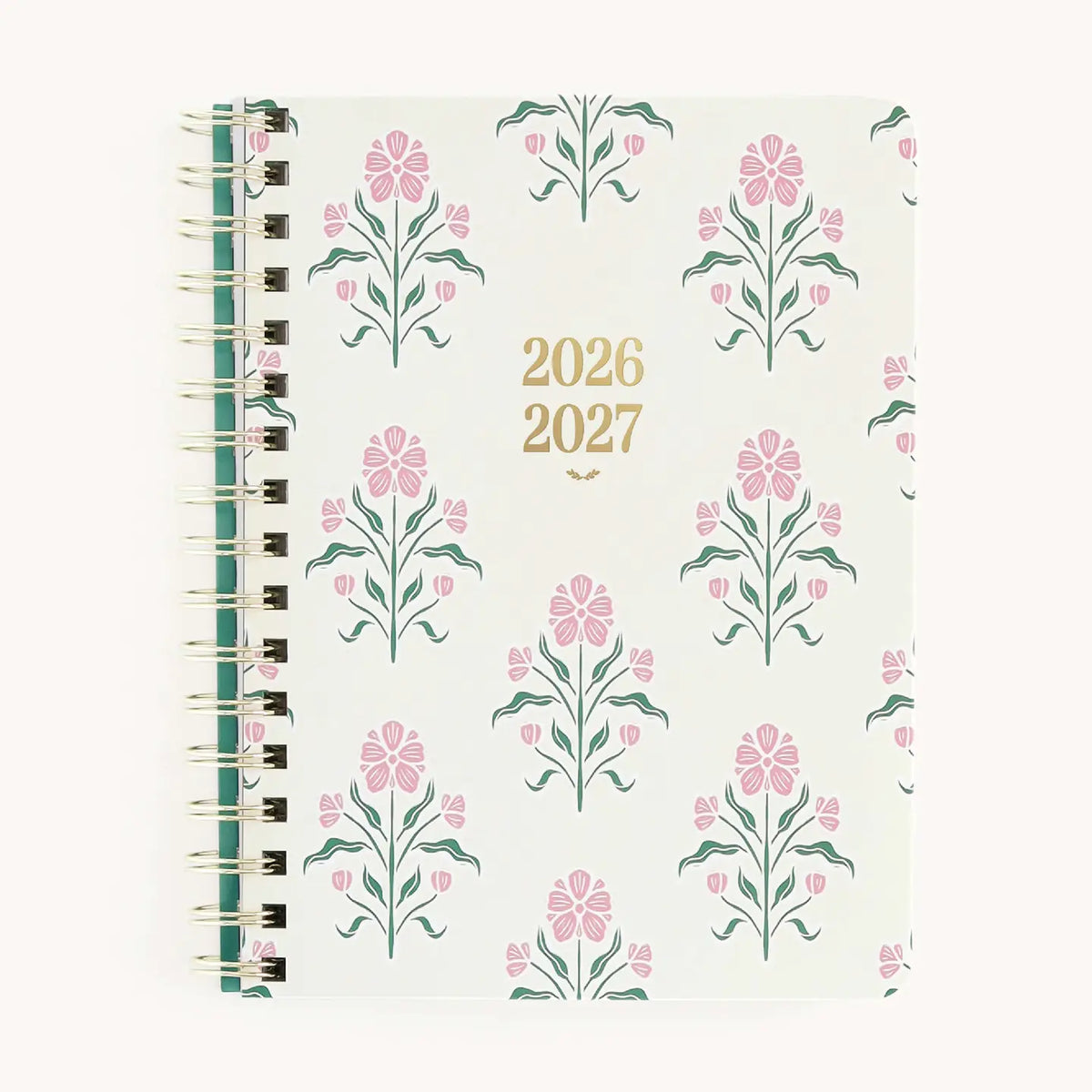 2026-2027 Small Softcover Weekly Simplified Planner | Blush Botanical