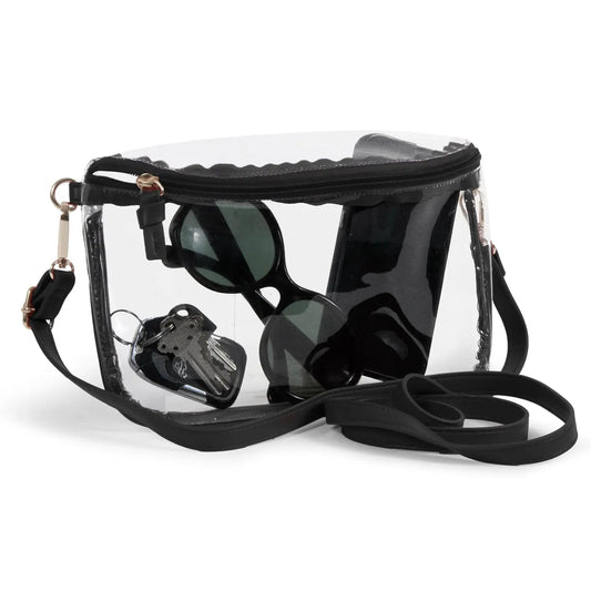 Lexi Clear Purse | Black
