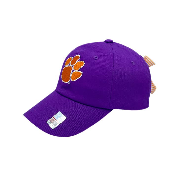 Baseball Hat | Bow | Clemson