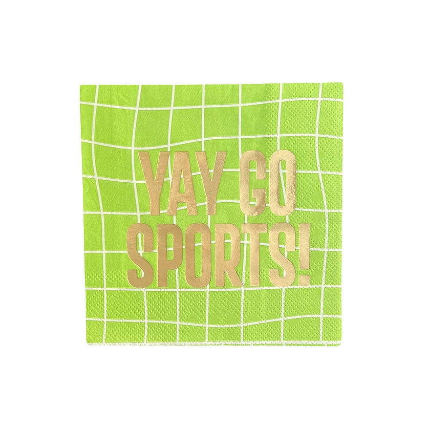 Cocktail Napkins | Yay Go Sports!
