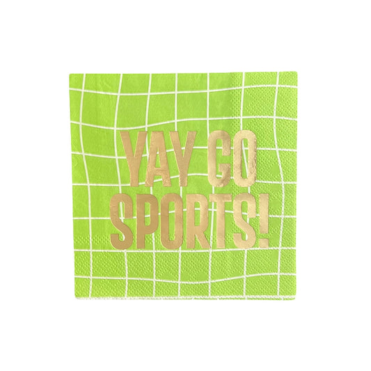 Cocktail Napkins | Yay Go Sports!