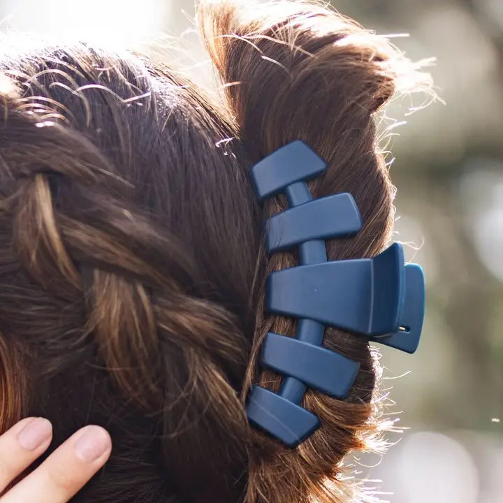 Teleties Classic Hair Clip | Midnight Rain | Assorted Sizes